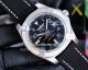 High Replica Breitling Avenger Black Dial Silver Bezel Black Non woven fabric Strap Watch 43mm (5)_th.jpg